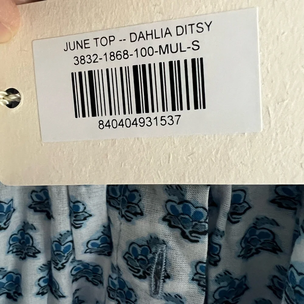 Doen June Top Dahlia Ditzy - Picture 4 of 4